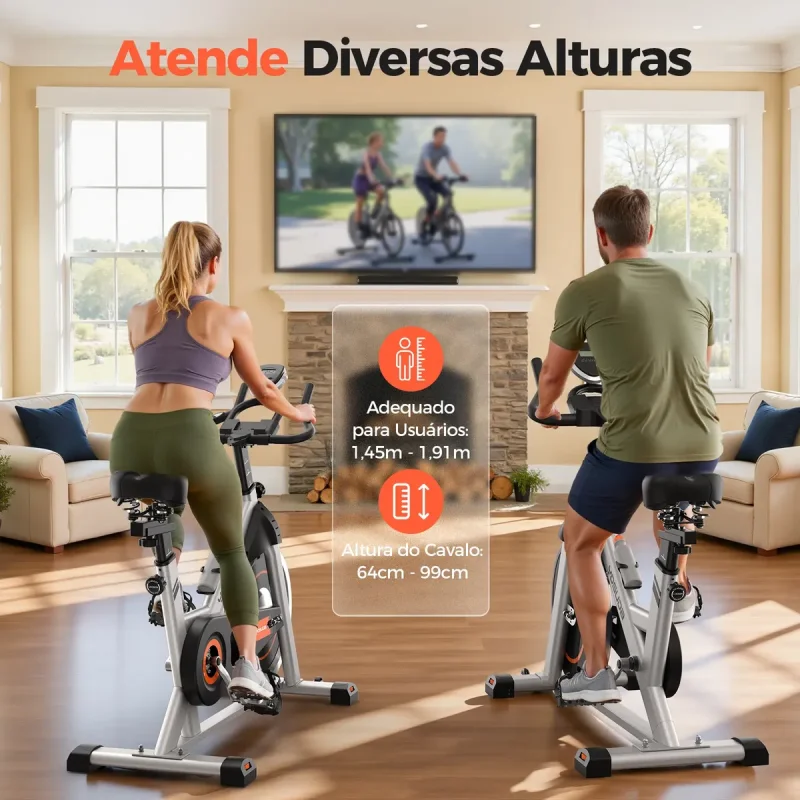 Bicicleta Ergometrica Spinning Yosuda Fed 16kg Magnetica