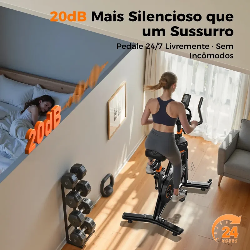 Bicicleta Ergometrica Spinning Yosuda Fed Magnetica 23kg