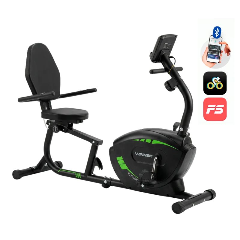 Bicicleta Ergométrica Horizontal Winnek Horizon Max Magnética
