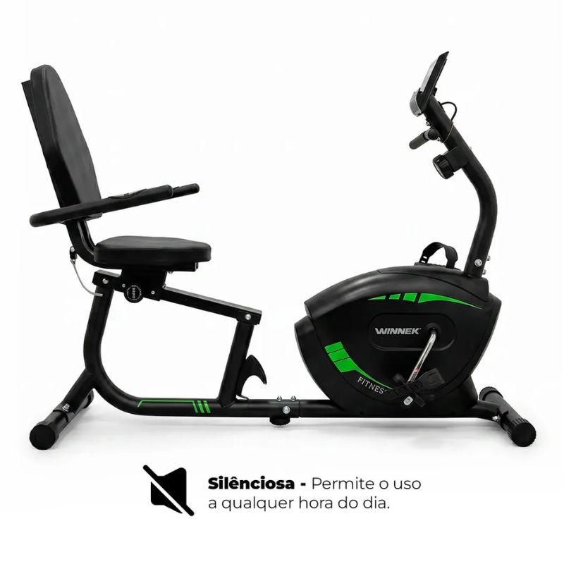 Assento ergonômico ajustável com encosto e empunhaduras laterais da Winnek Horizon Max.