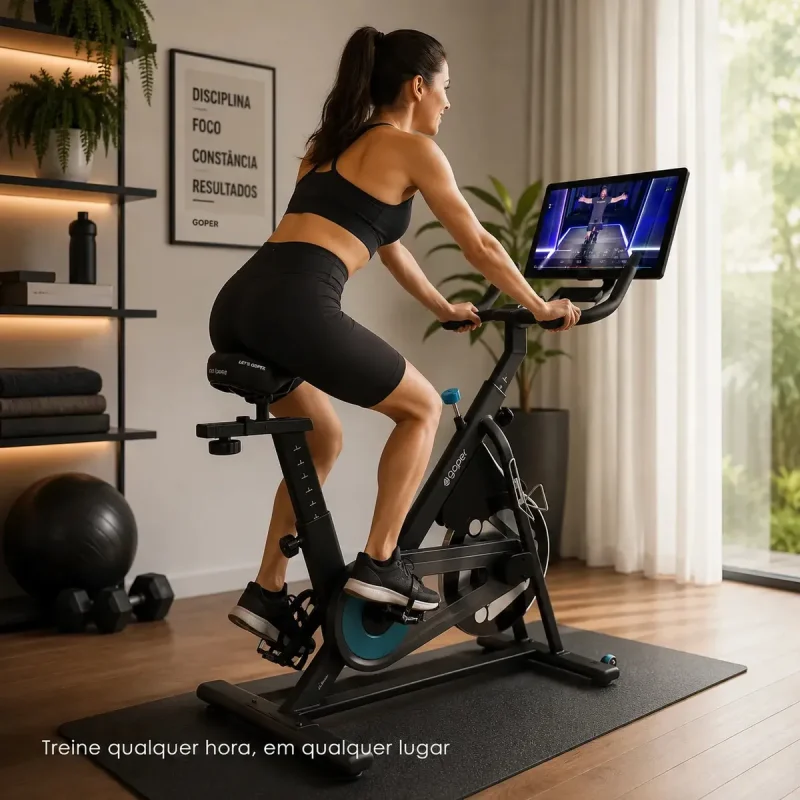 Bicicleta Spinning Goper Smart Indoor Tela 215