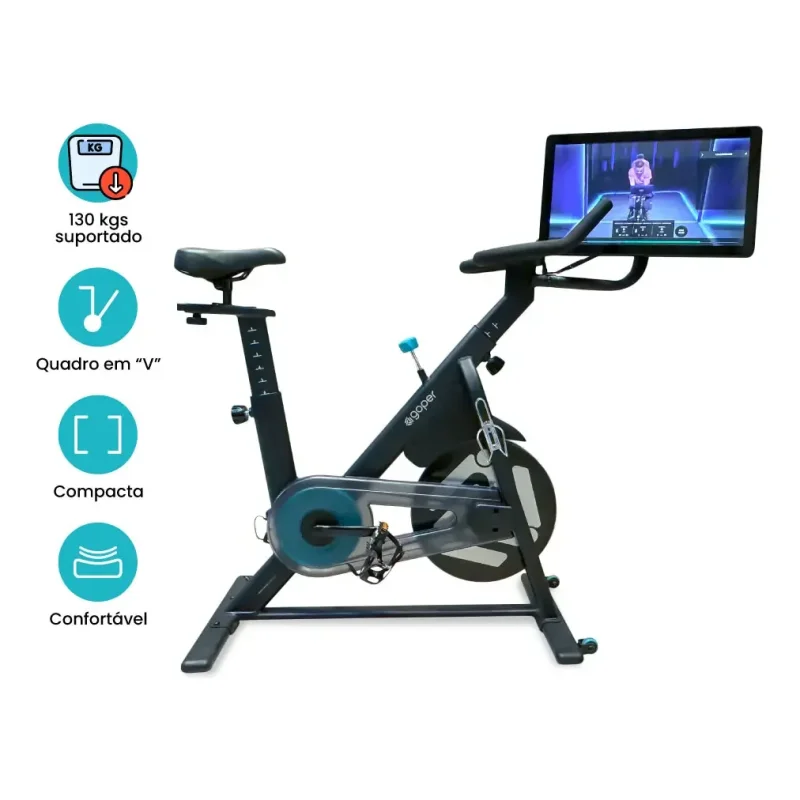Bicicleta Spinning Goper Smart Indoor Tela 215