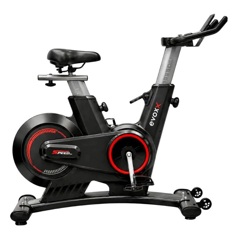 Bicicleta Spinning Magnética Evox Speed 15kg Preto