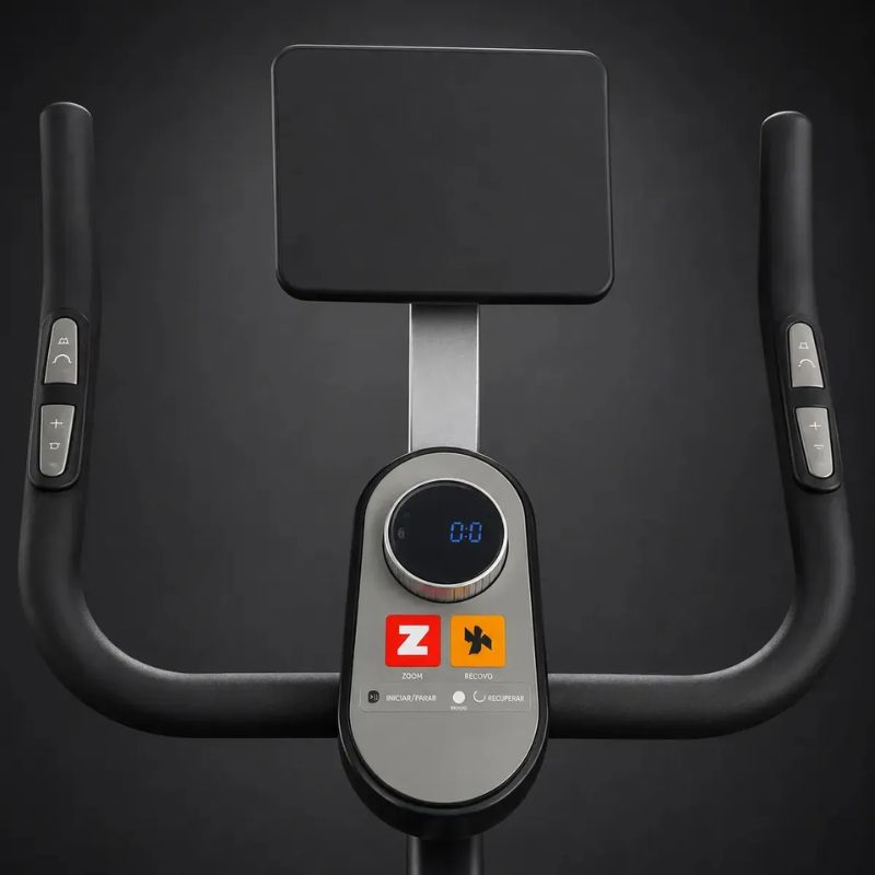 Bicicleta Spinning Magnética Evox Speed 15kg Preto - Imagem de detalhe 3