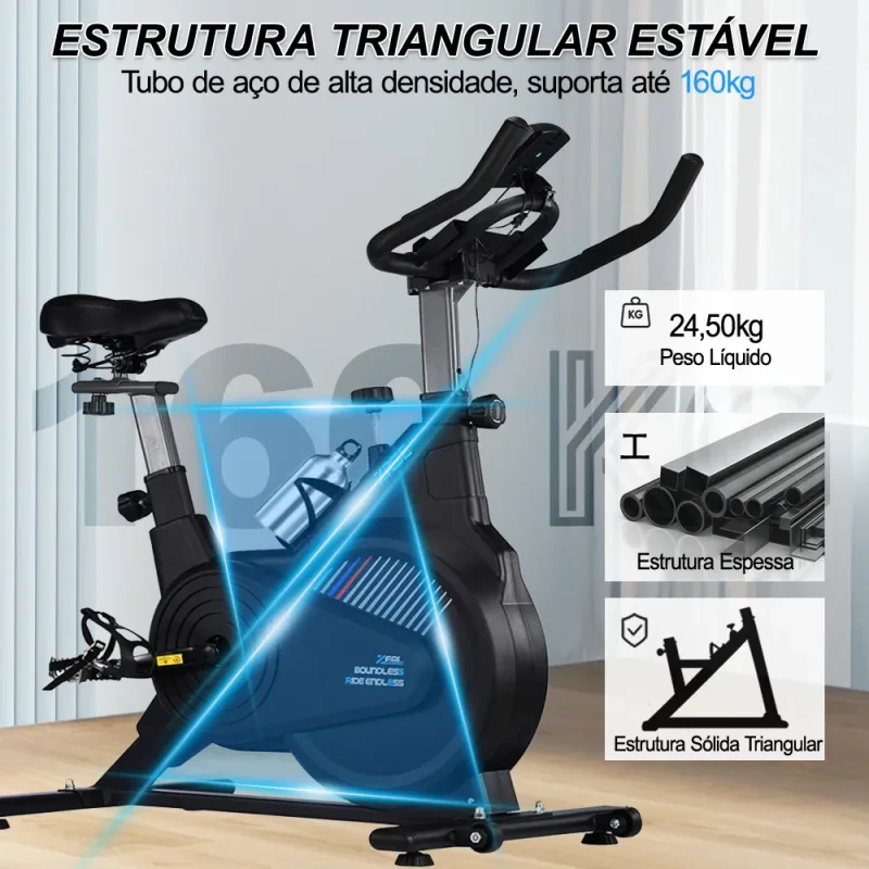 Bicicleta Spinning Magnetica Zrse 13kg