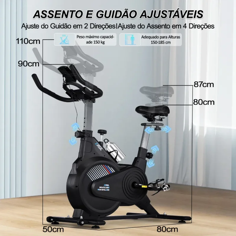 Bicicleta Spinning Magnetica Zrse 13kg