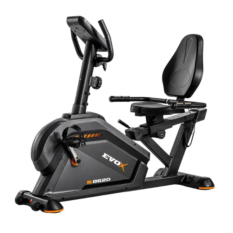 Bike Ergométrica Horizontal Magnética Evox Deluxe R8620