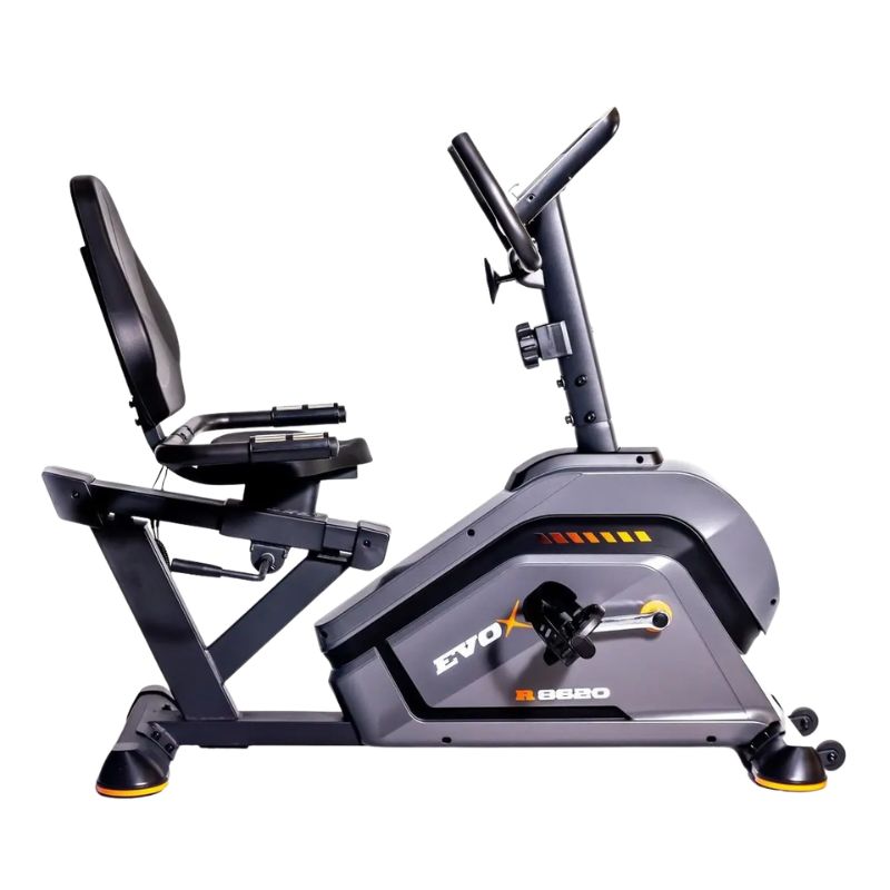 Bike Ergométrica Horizontal Magnética Evox Deluxe R8620
