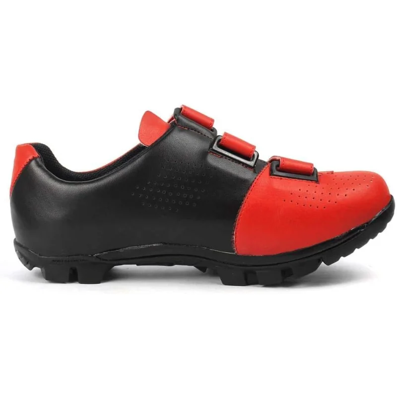 Sapatilha Ciclismo E Spinning Mtb Unissex Com Velcro