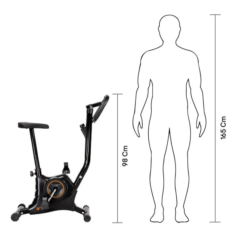 Bicicleta Ergometrica Gallant Trainer Vertical 100kg