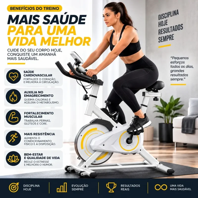 Bicicleta Ergometrica Spinning Nakasaki Nk7101ba 0kg