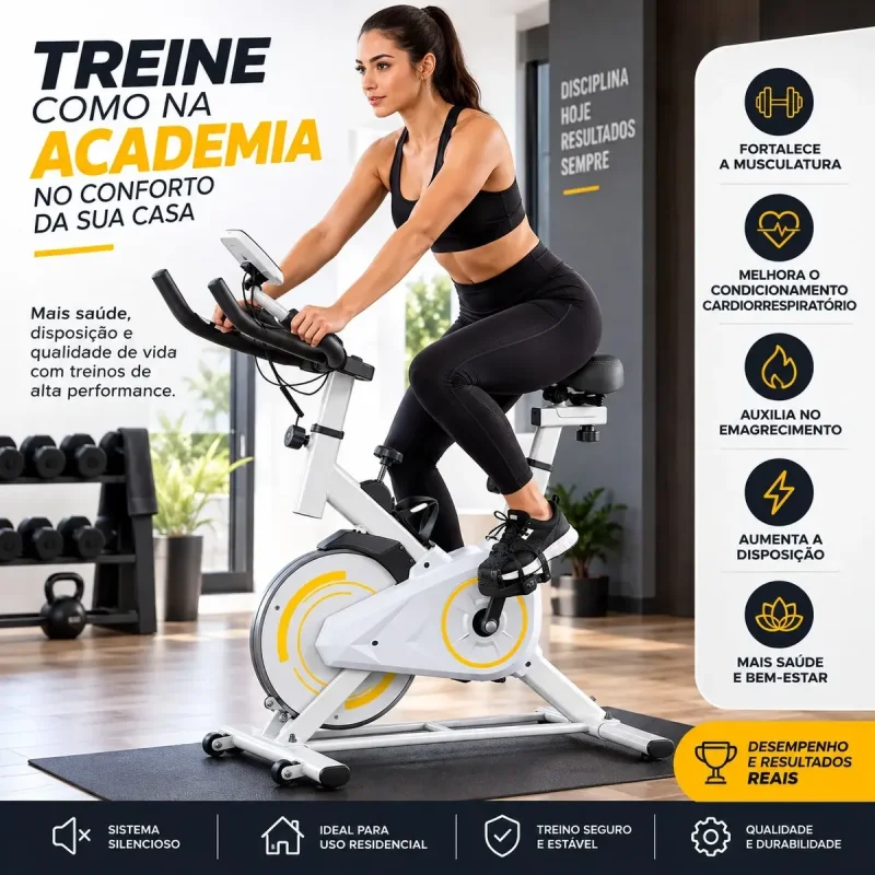Bicicleta Ergometrica Spinning Nakasaki Nk7101ba 0kg