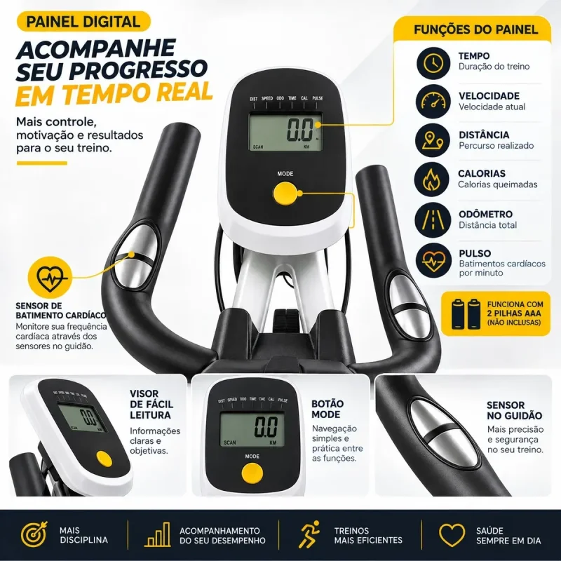 Bicicleta Ergometrica Spinning Nakasaki Nk7101ba 0kg