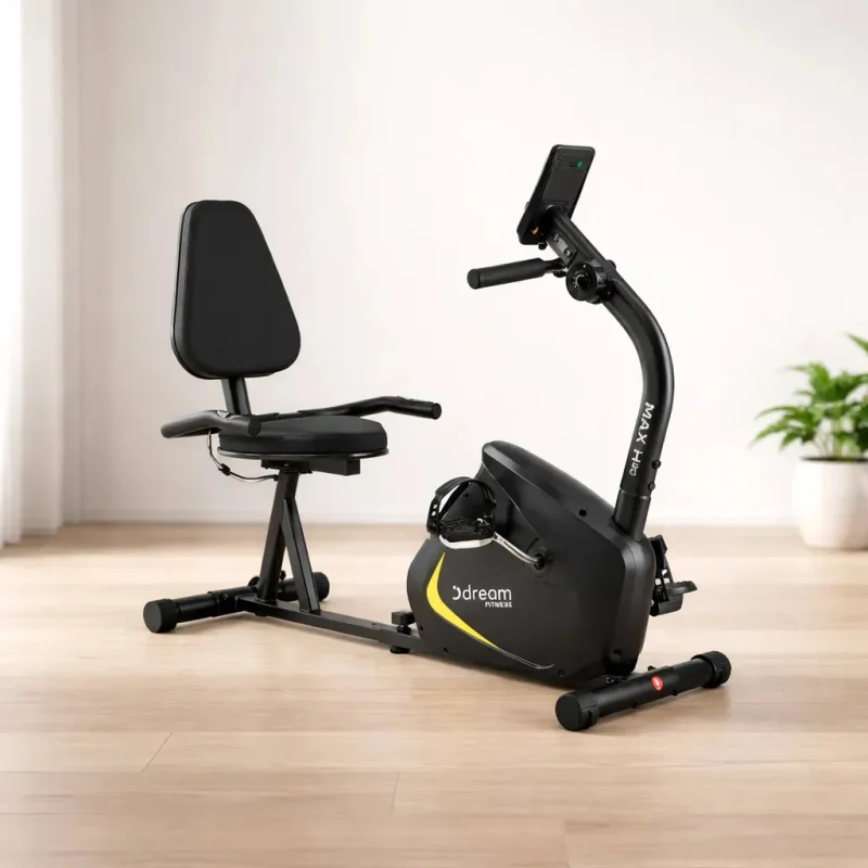 Bicicleta Horizontal Dream Fitness Max H Magnetica 120kg