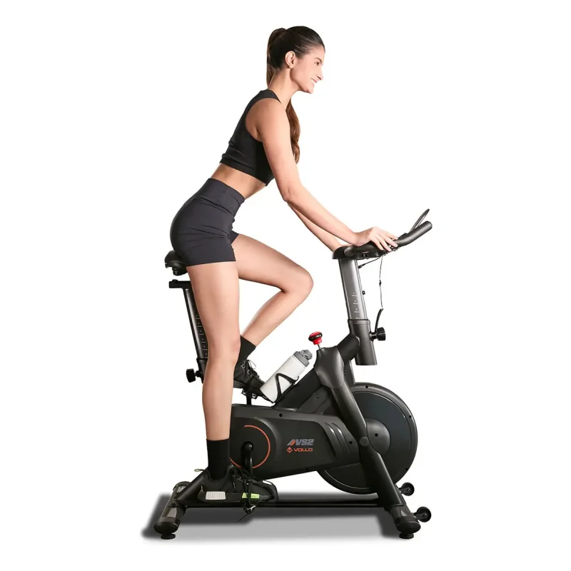 Bicicleta Spinning Magnetica Vollo Vs2 Roda 8kg Ate 120kg