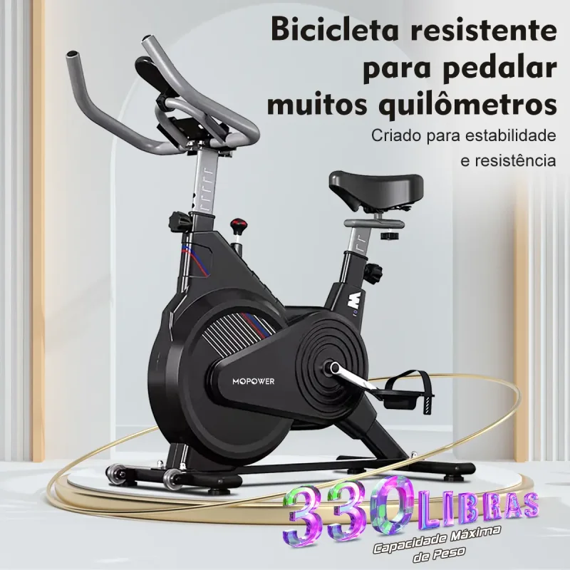 Bicicleta Spinning Python Fly Mecanica Ate 150 Kg