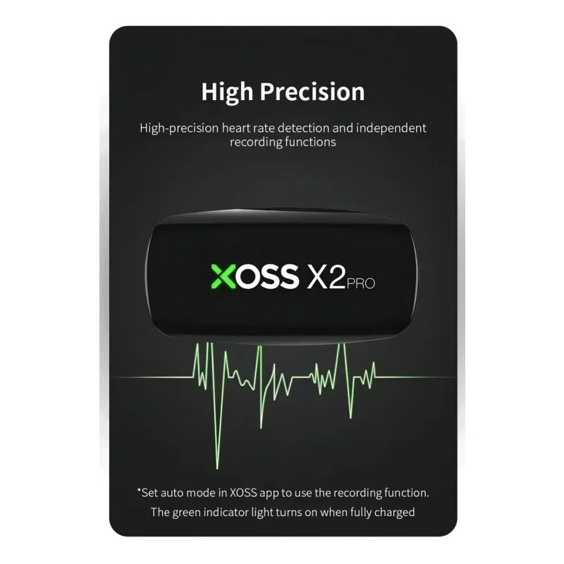 Cinta Cardiaca Xoss X2 Pro Bluetooth Ant Recarregavel