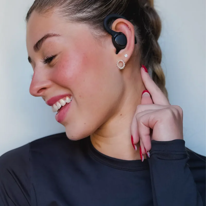 Fone Bluetooth 4leader 4l Sport Esportivo Com Gancho