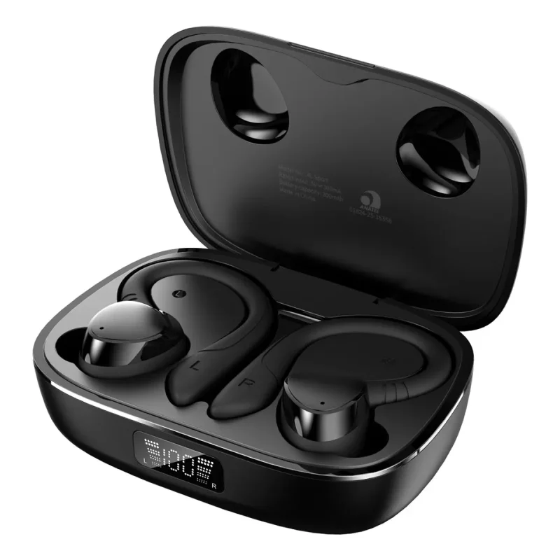 Fone Bluetooth 4leader 4l Sport Esportivo Com Gancho