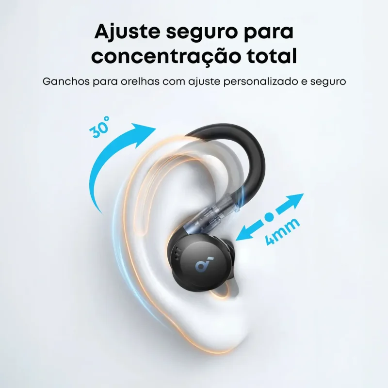 Fone Bluetooth Soundcore Sport X20 Esportivo Anc Ip68