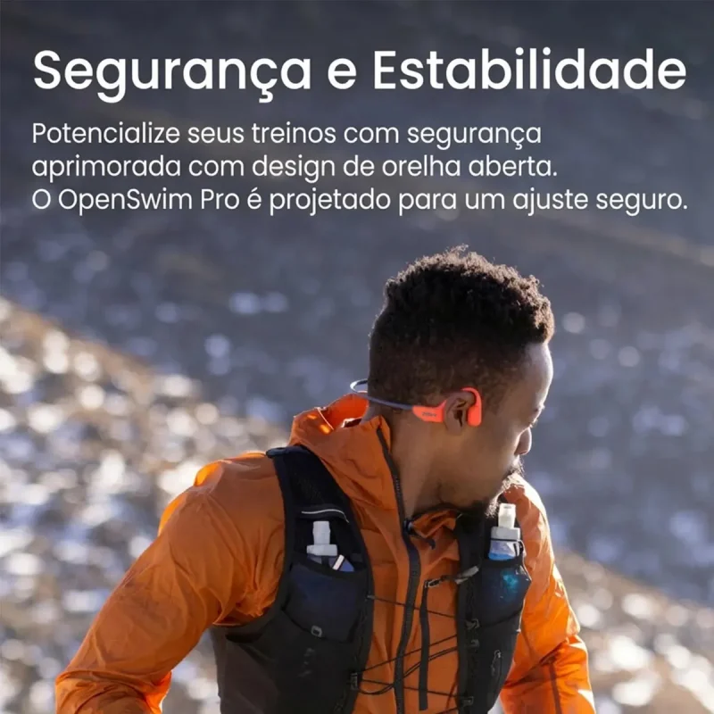 Fone De Conducao Ssea Rmira Esportivo Ipx8 Com Mp3
