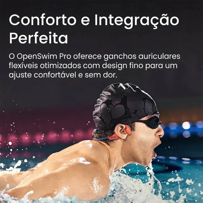 Fone De Conducao Ssea Rmira Esportivo Ipx8 Com Mp3