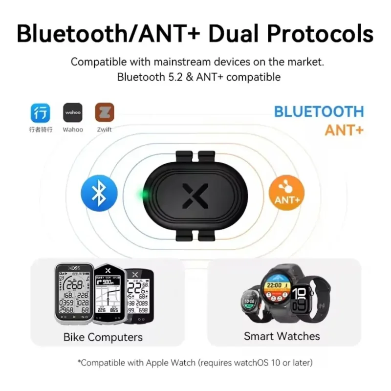 Sensor De Cadencia E Velocidade Xoss Arena Bluetooth E Ant