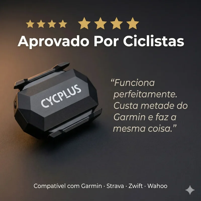 Sensor De Cadencia Ou Velocidade Cycplus C3 Bluetooth Ant