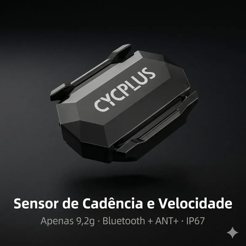 Sensor De Cadencia Ou Velocidade Cycplus C3 Bluetooth Ant