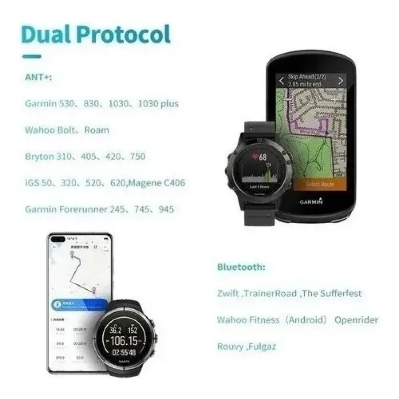 Sensor De Cadencia Ou Velocidade Geoid Cs600 Bluetooth E Ant
