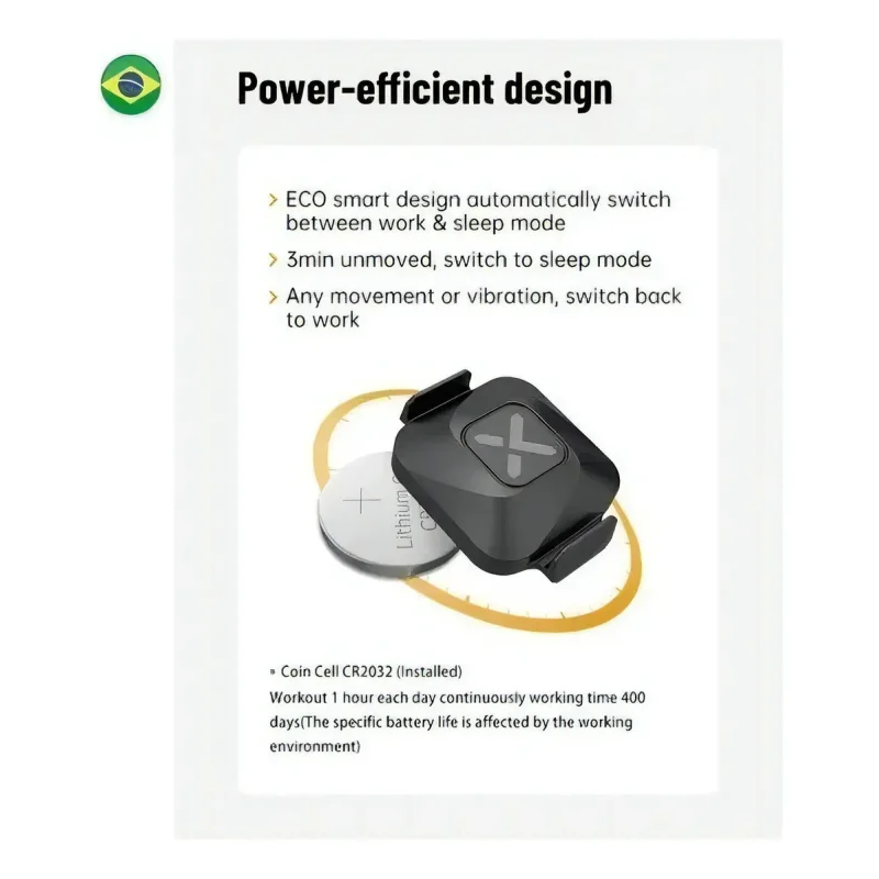 Sensor De Cadencia Ou Velocidade Xoss Vortex Bluetooth Ant