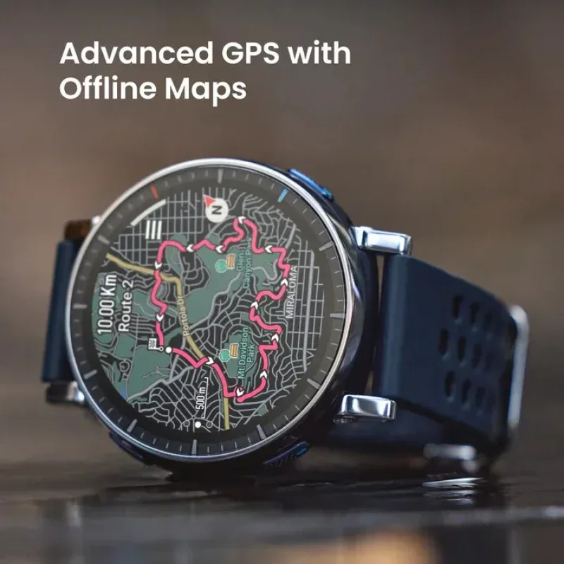 Smartwatch Amazfit Active 3 Amoled Gps Preto