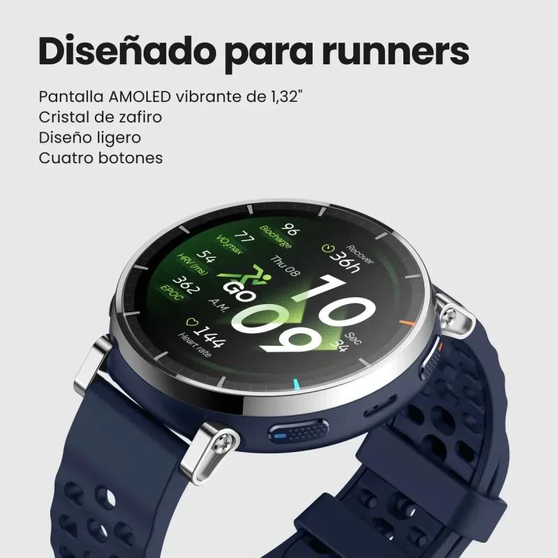 Smartwatch Amazfit Active 3 Amoled Gps Preto
