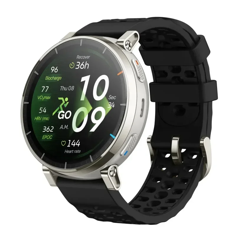 Smartwatch Amazfit Active 3 AMOLED GPS Preto