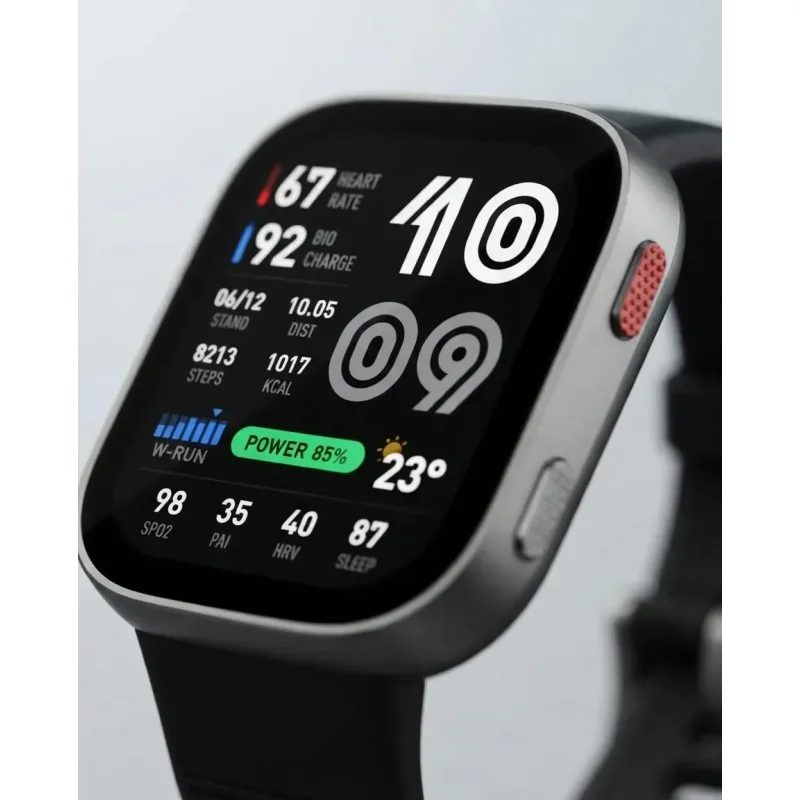 Smartwatch Amazfit Bip Max Gps Amoled Pratapreto