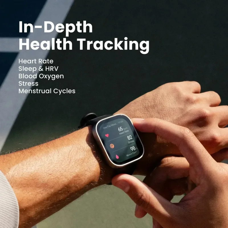 Smartwatch Amazfit Bip Max Gps Amoled Pratapreto