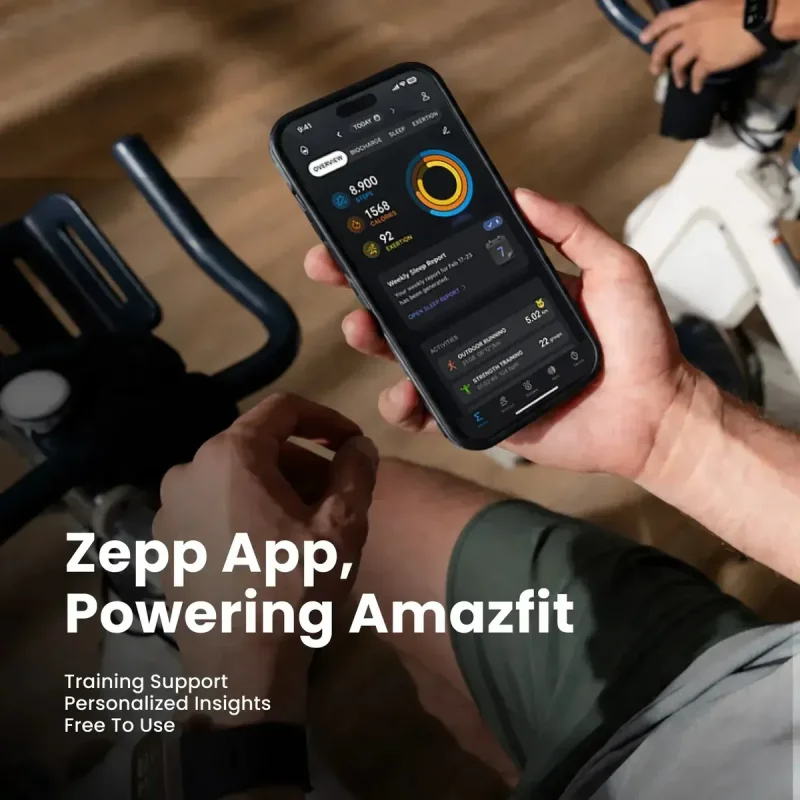 Smartwatch Amazfit Bip Max Gps Amoled Pratapreto