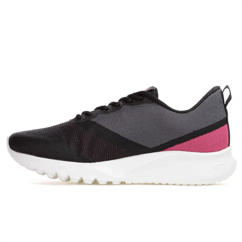 Tenis Fila Corrida Preto Feminino Amortecido Leve