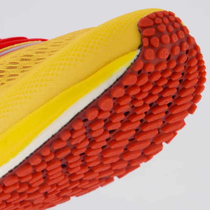 Tenis Fila Kr6 Frame Feminino Vermelho E Amarelo Calcado Esportivo Para Corrida