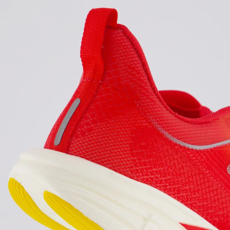 Tenis Fila Kr6 Frame Feminino Vermelho E Amarelo Calcado Esportivo Para Corrida