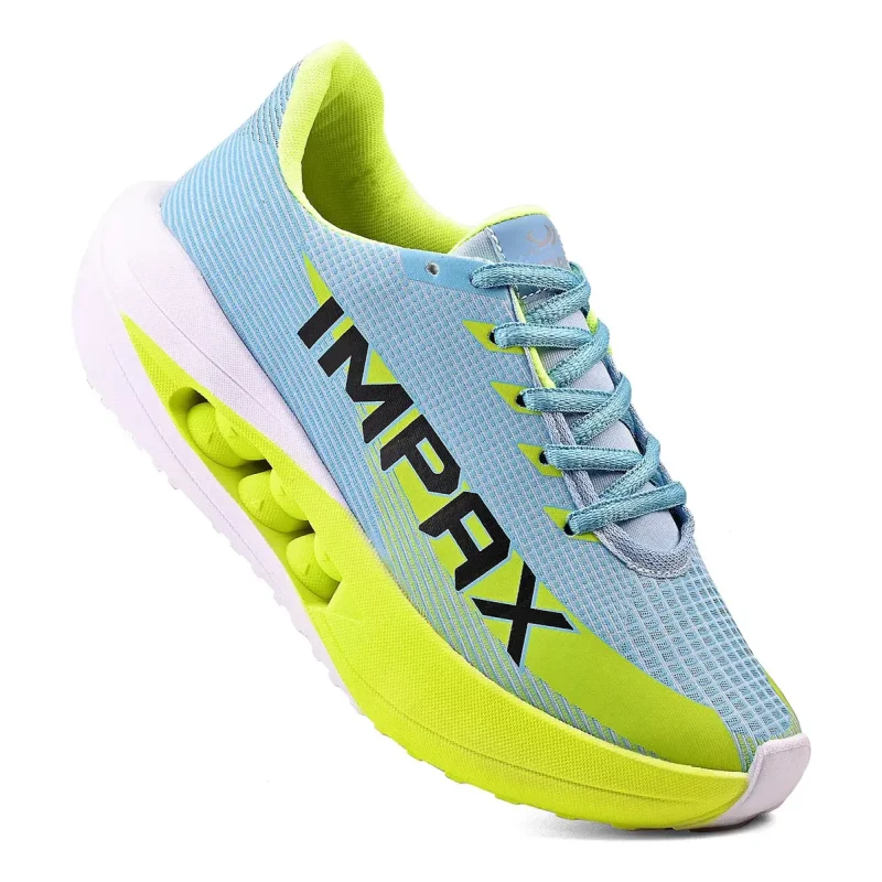 Tenis Masculino Esportivo Impax Leve E Confortavel Para Treino Azul