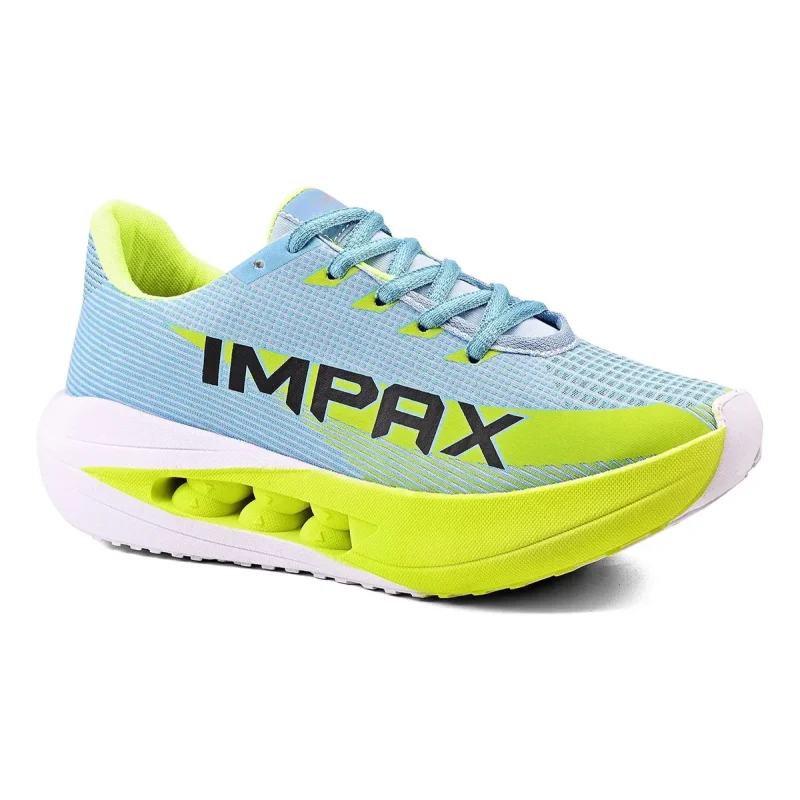 Tenis Masculino Esportivo Impax Leve E Confortavel Para Treino Azul