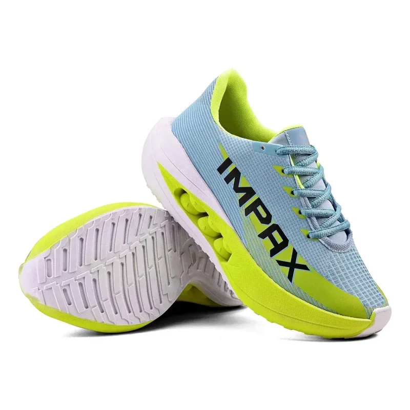 Tênis Masculino Esportivo Impax Leve e Confortável para Treino Azul