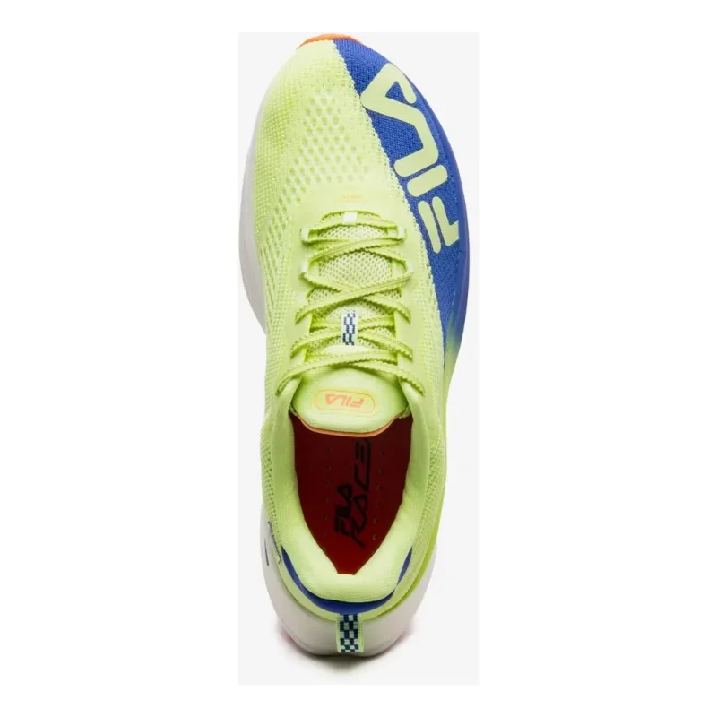 Tenis Masculino Fila Racer Speedzone Verde E Azul Royal