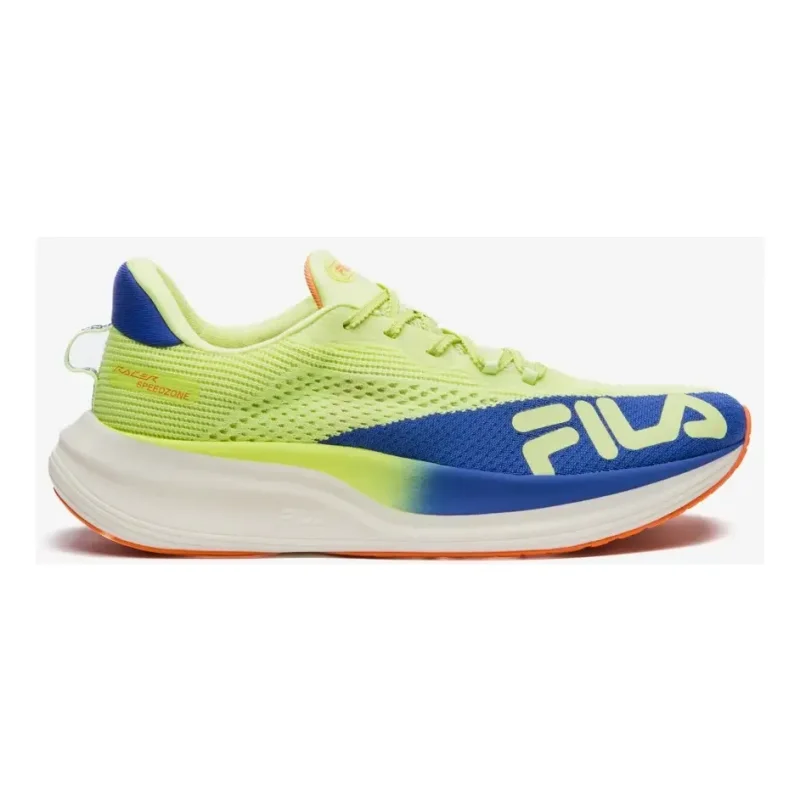 Tenis Masculino Fila Racer Speedzone Verde E Azul Royal