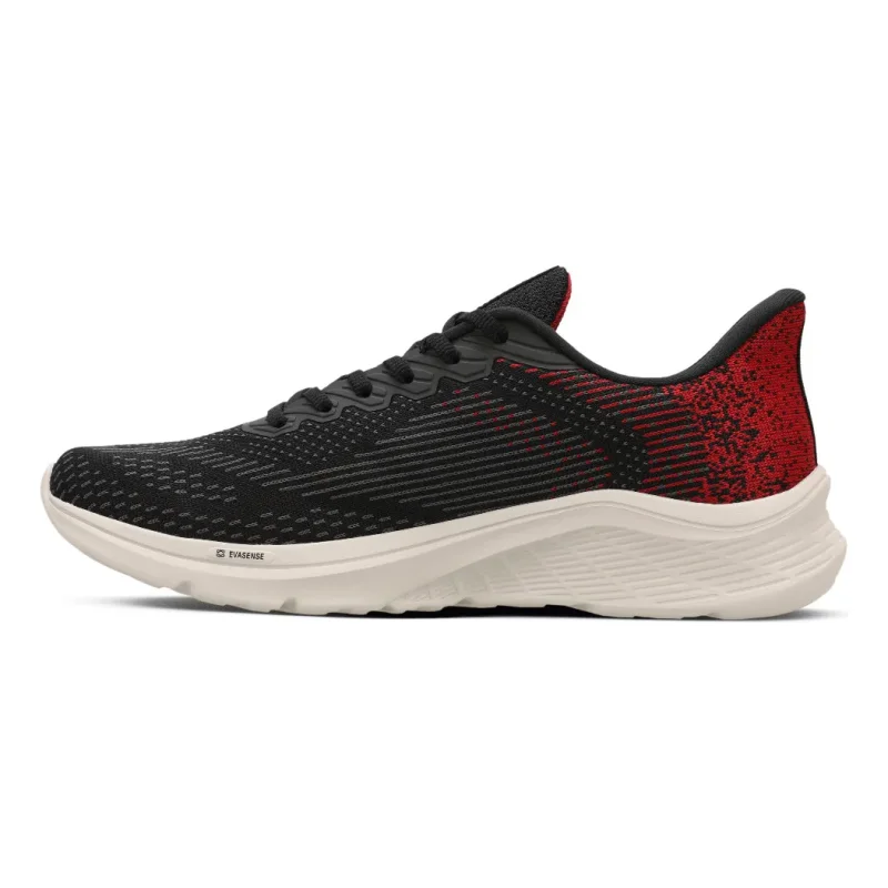 Tenis Masculino Olympikus Delta 122 Preto E Vermelho