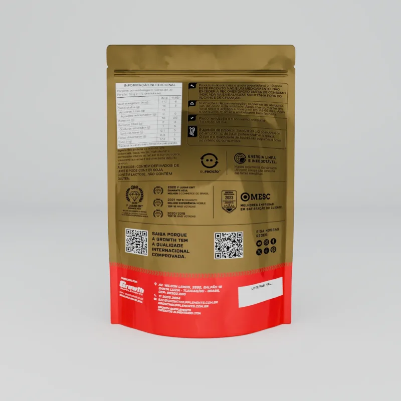 Basic Whey Protein 1kg Chocolate Growth Supplements