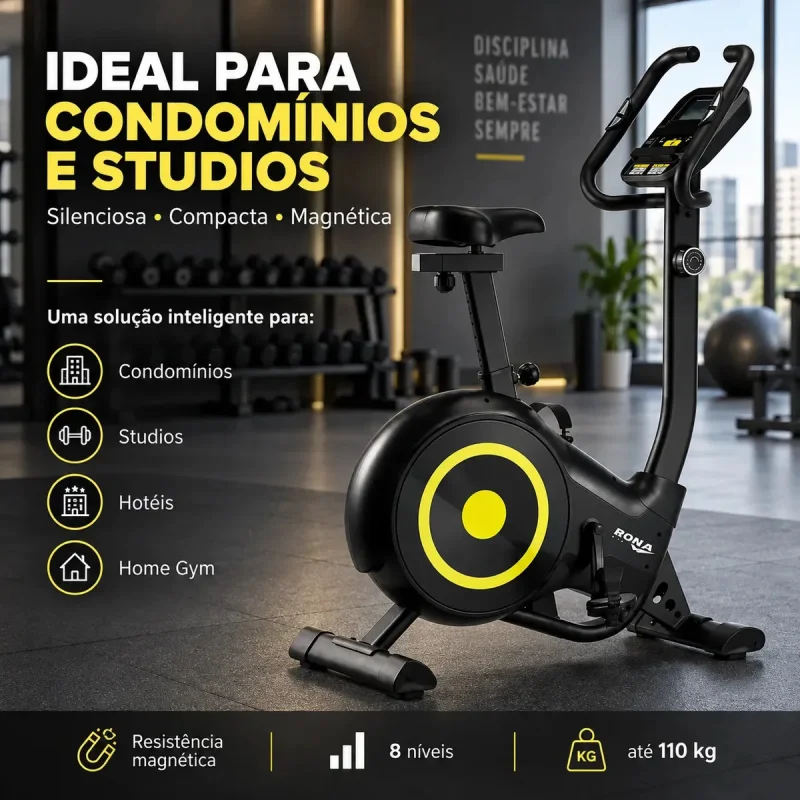 Bicicleta Ergometrica Vertical Bonafit Magnetica 110kg