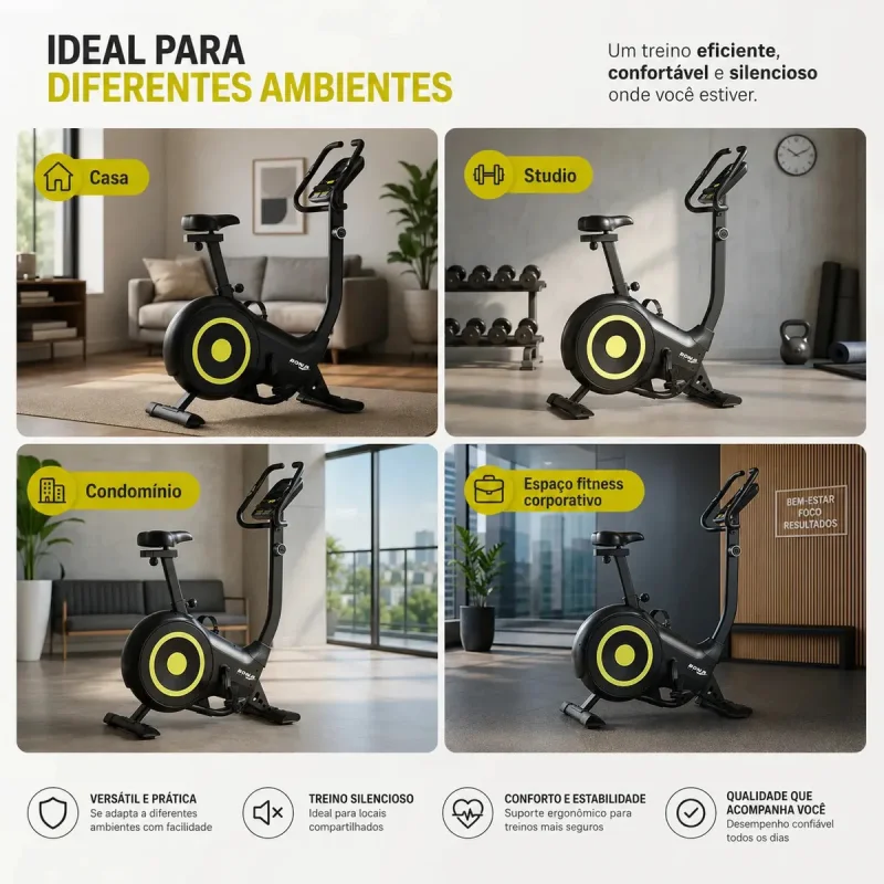 Bicicleta Ergometrica Vertical Bonafit Magnetica 110kg