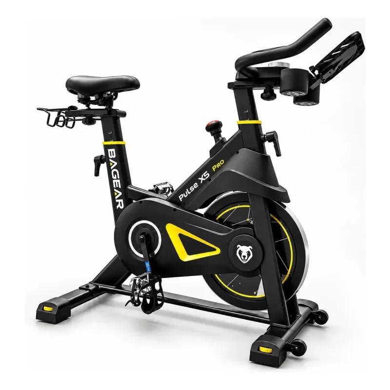 Bicicleta Spinning Bagear Pulse X5 Pro Magnetica 13kg